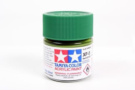 Verde mate acrílico 