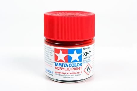 Rojo mate acrílico 